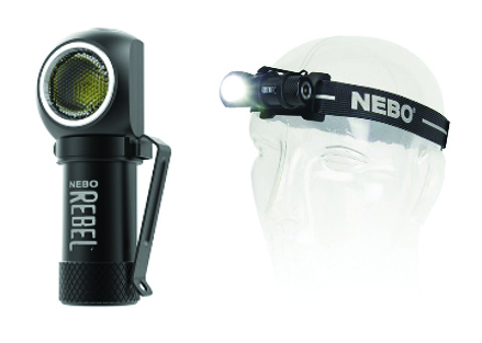 Rebel Rechargeable LED Headlamp and Task Light